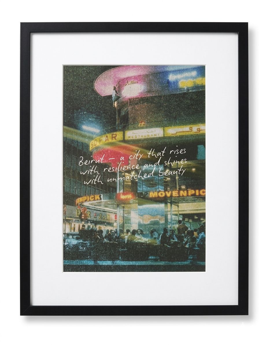 Vintage Movenpick A3 Frame