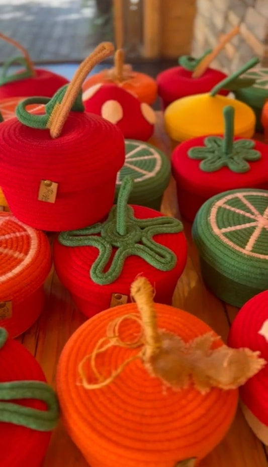 Colored Baskets