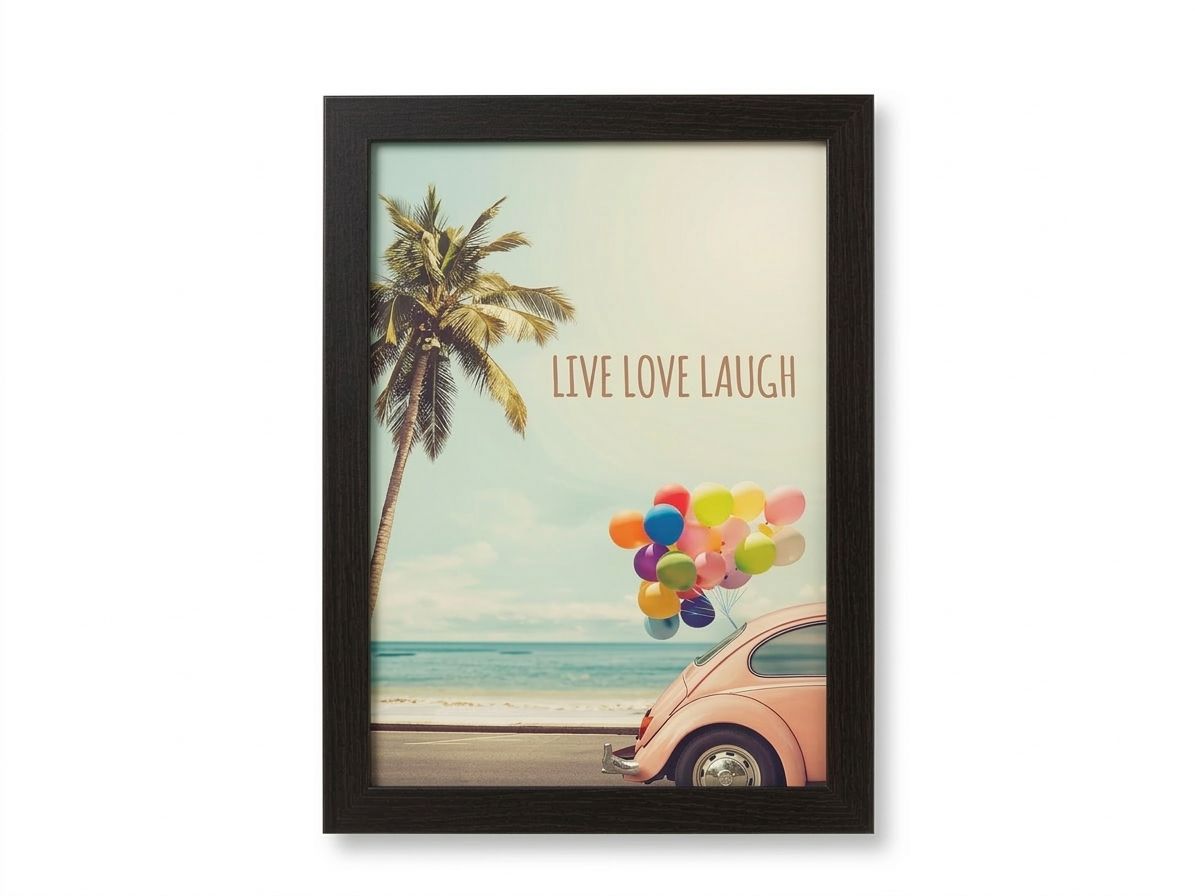 Live Love Laugh A4 Frame