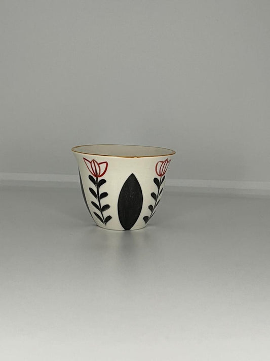 Hand Painted Chaffeh Coffee Cup