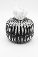 Load image into Gallery viewer, Round Glass Tissue Box
