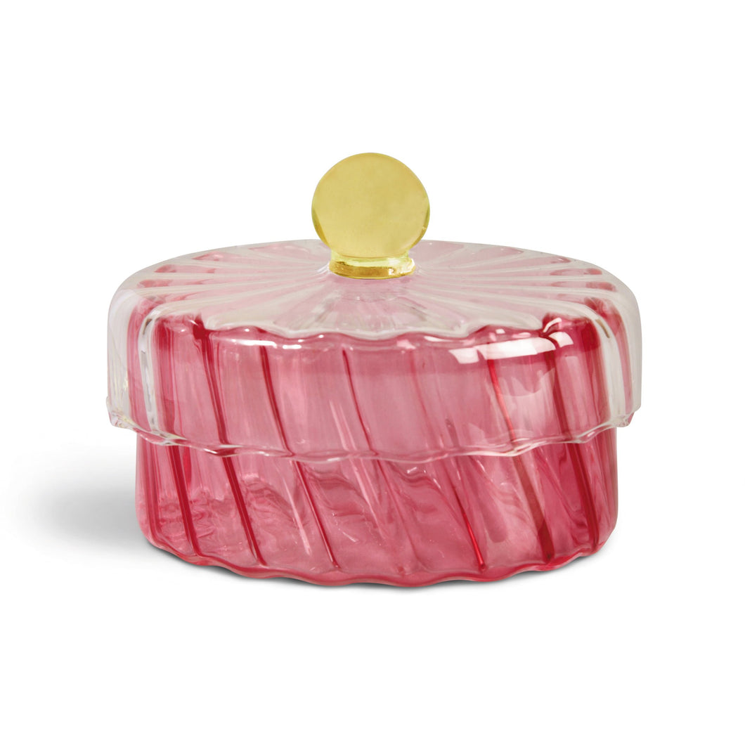 JAR SPIRAL PINK