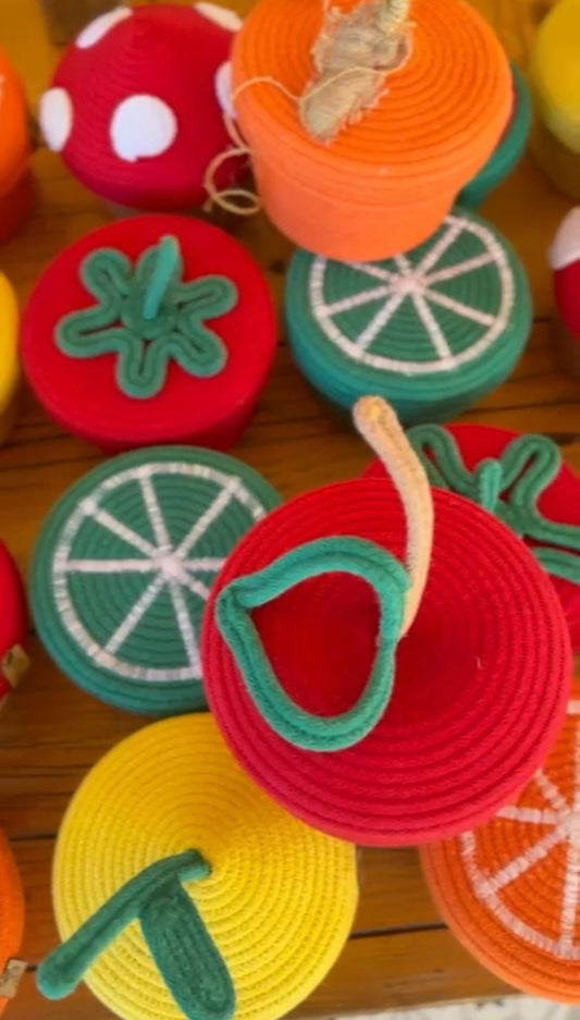 Colored Baskets