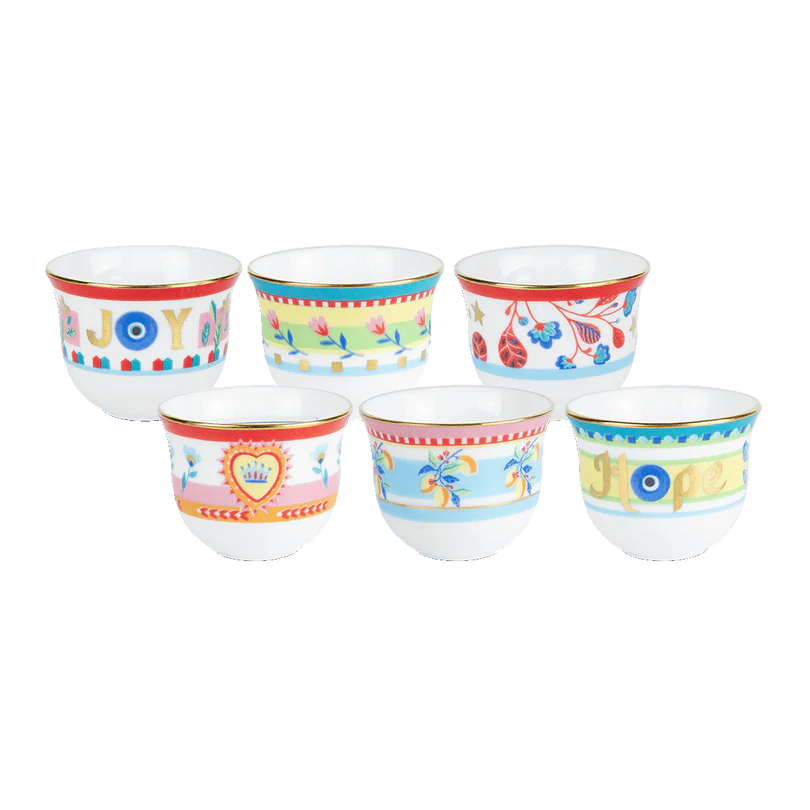 SET 6 ARABIC CUP MAMMA MIA