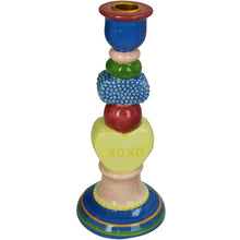 Load image into Gallery viewer, XOXO Candle Holder Dolomite Multicolor

