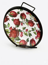 Load image into Gallery viewer, Pomegranate Metal Tray
