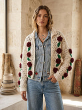Load image into Gallery viewer, Crochet Jacket
