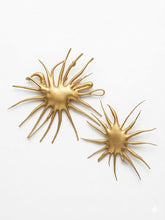 Load image into Gallery viewer, Gold Resin Earrings
