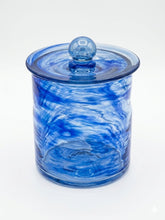 Load image into Gallery viewer, Handmade Glass Cookie Jar
