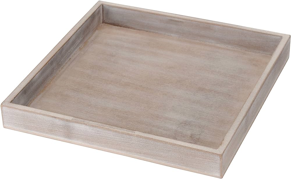 TRAY 25X25CM GREY WASH