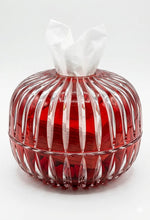 Load image into Gallery viewer, Round Glass Tissue Box
