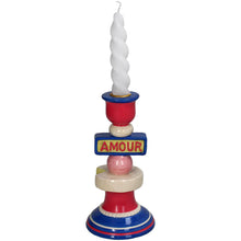 Load image into Gallery viewer, Amour Dolomite Candlestick Holder Multi-Color
