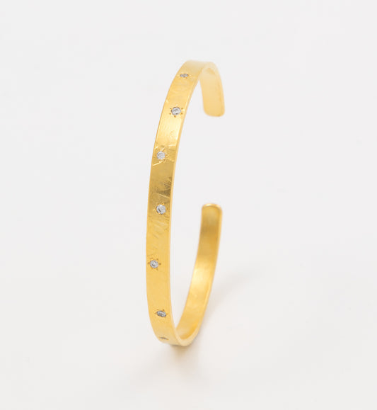 Thin Gold Plated Bracelet