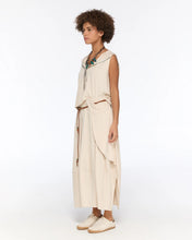 Load image into Gallery viewer, Beige Blouse with Beige Trousers

