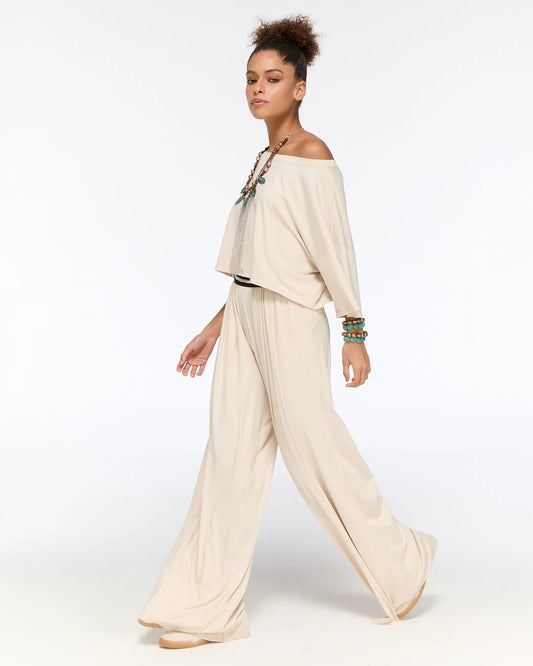 Beige Trousers