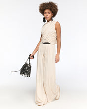 Load image into Gallery viewer, Blouse and Trousers Beige
