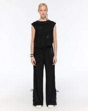 Load image into Gallery viewer, Black Blouse with Black Trousers
