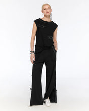 Load image into Gallery viewer, Black Blouse with Black Trousers
