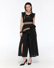 Load image into Gallery viewer, Black Blouse with Black Trousers
