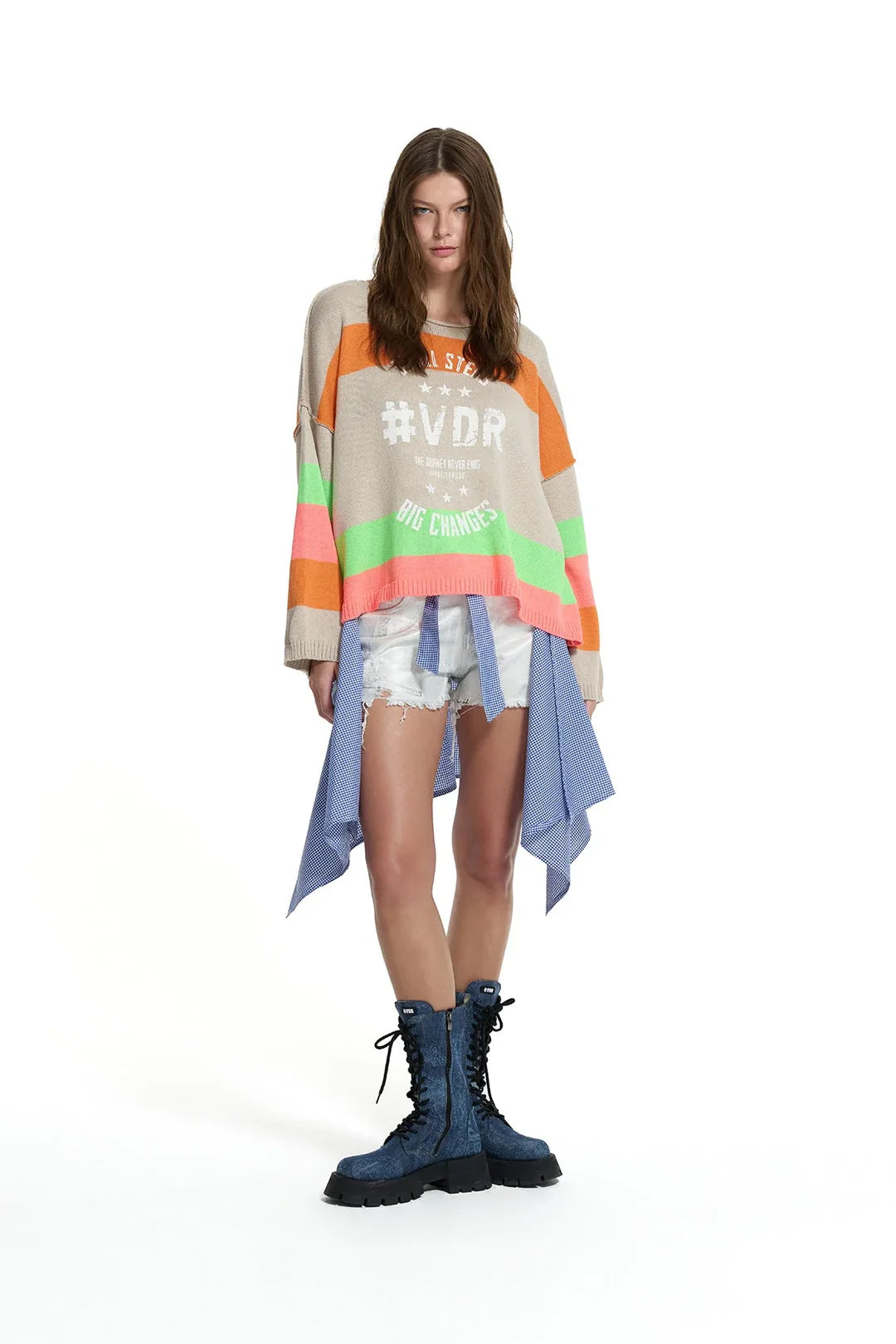 Multicolor Knit Sweater