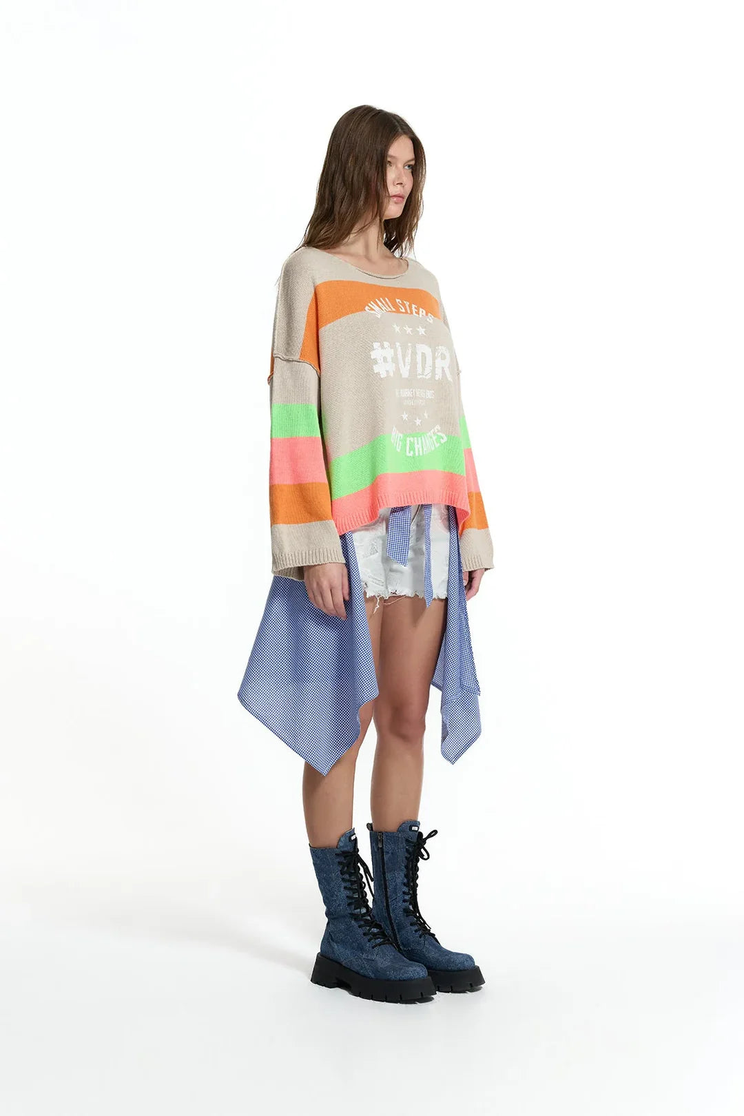 Multicolor Knit Sweater