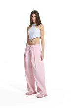 Load image into Gallery viewer, Pink High Waist Pleated Trousers
