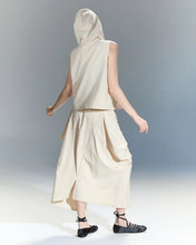 Load image into Gallery viewer, Set Beige Blouse &amp; Skirt
