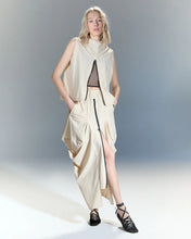 Load image into Gallery viewer, Set Beige Blouse &amp; Skirt
