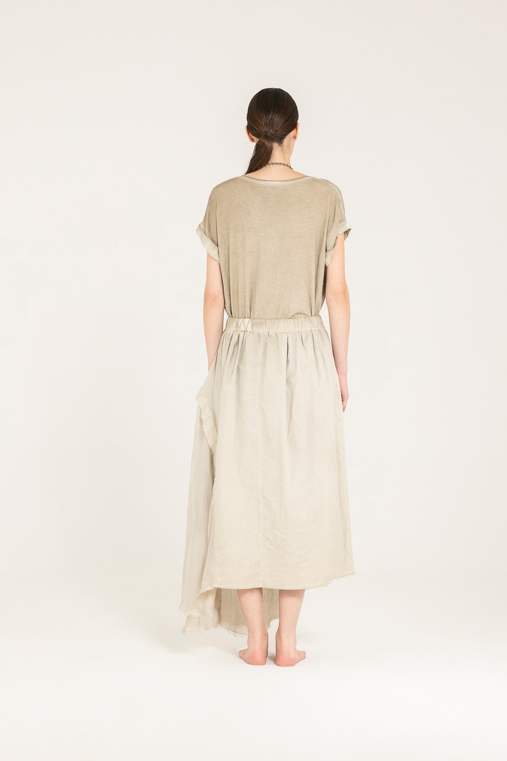 Sand Shell Long Skirt