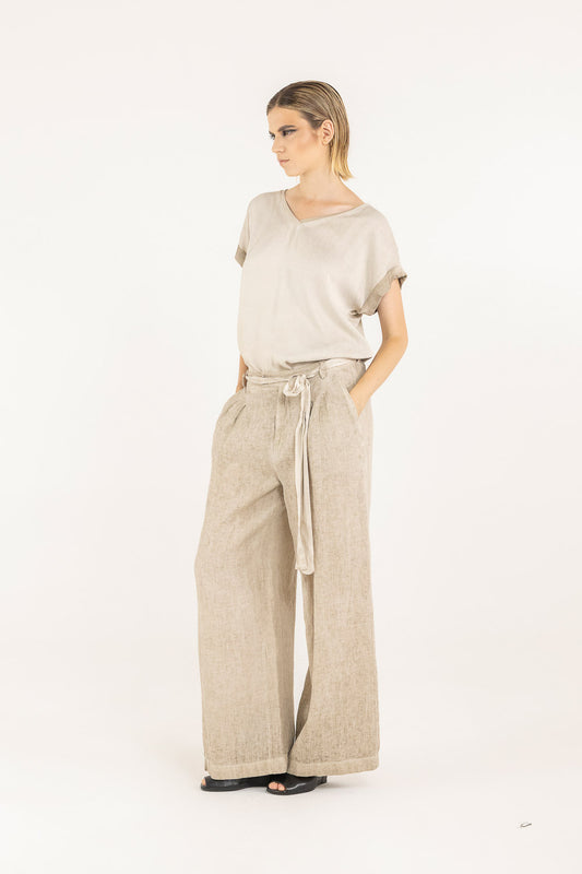 Sand Shell Regular Fit Trousers