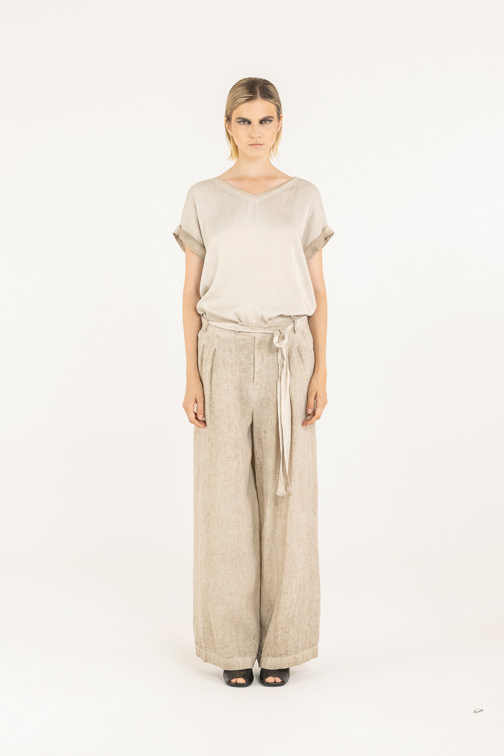 Sand Shell Regular Fit Trousers