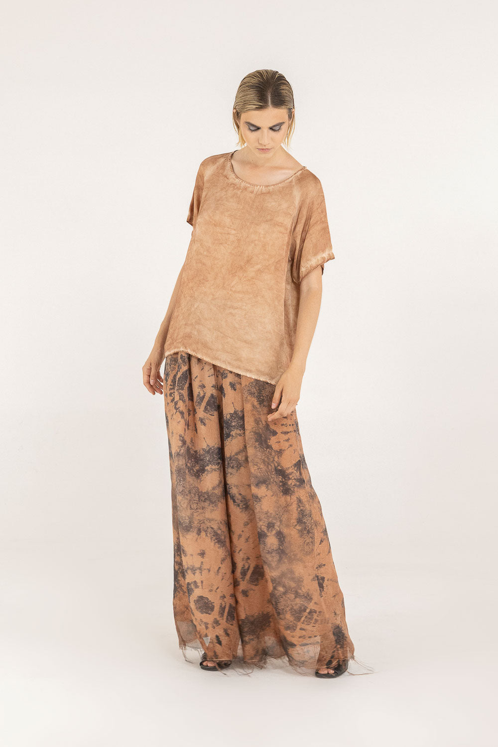 Starfish Orange Apalazzo Trousers
