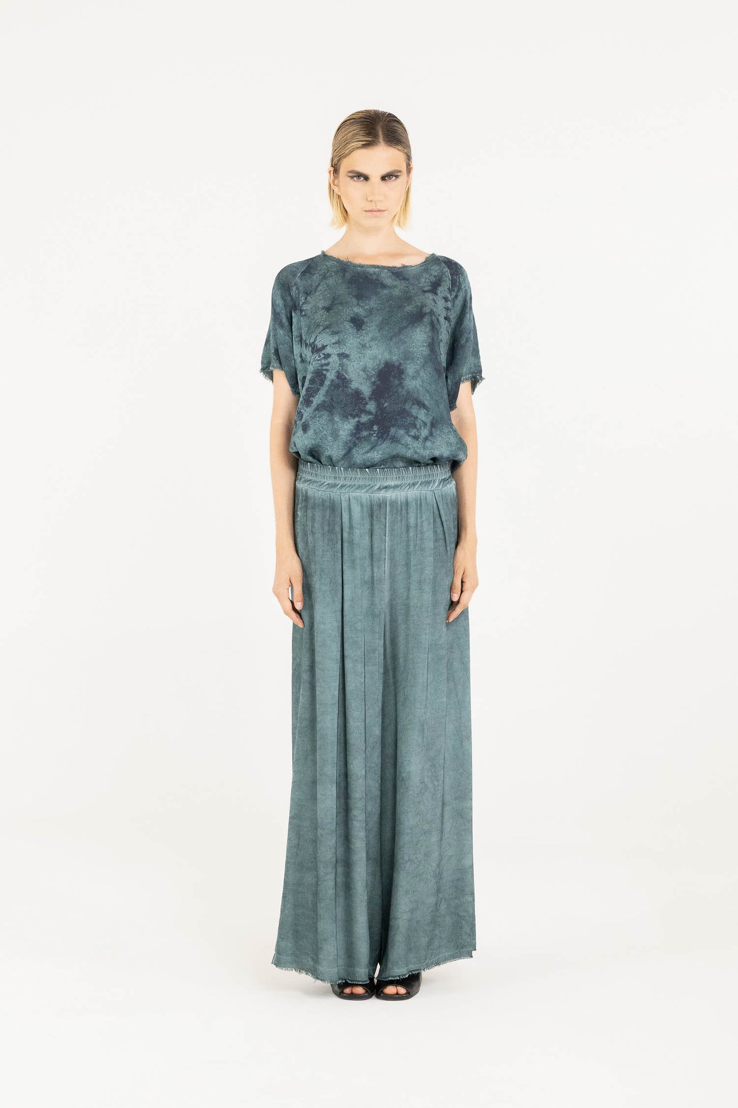 Tiffany Marine Palazzo Trousers