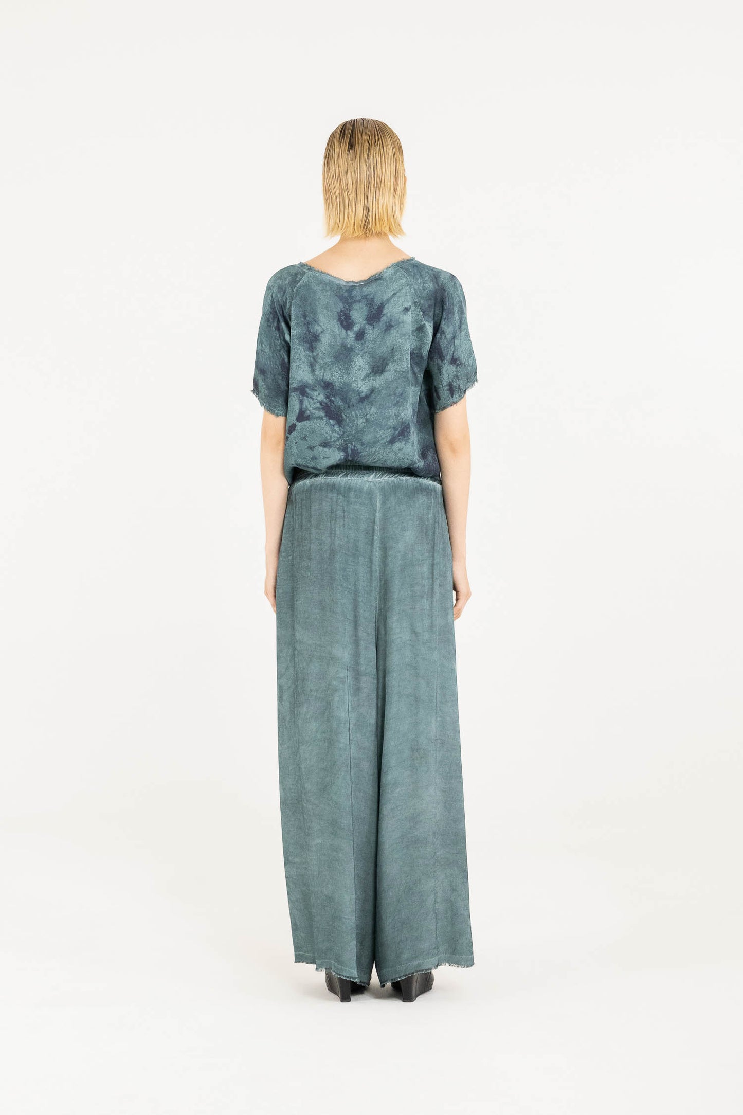 Tiffany Marine Palazzo Trousers