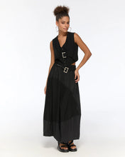 Load image into Gallery viewer, Black Vest with Black Skirt
