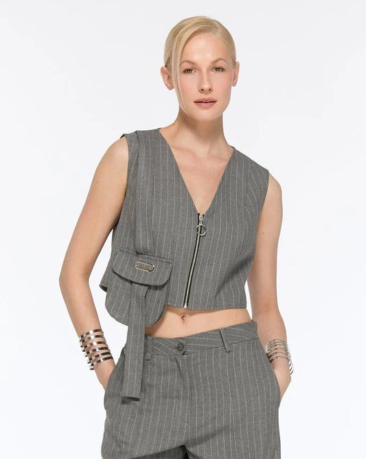 Grey Vest