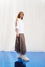 Load image into Gallery viewer, White Cut-out T-shirt
