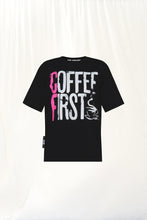 Load image into Gallery viewer, Black Print T-shirt
