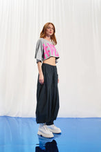 Load image into Gallery viewer, Grey Super Crop T-shirt
