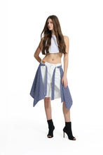 Load image into Gallery viewer, White Layered Pareo Shorts
