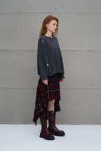 Load image into Gallery viewer, Skirt Black Burgundy
