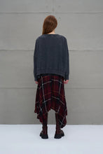 Load image into Gallery viewer, Skirt Black Burgundy
