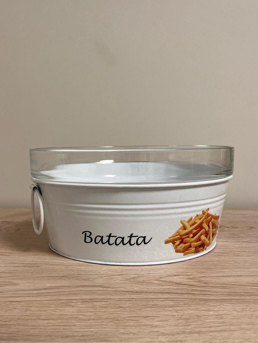 Batata metal bowl XL