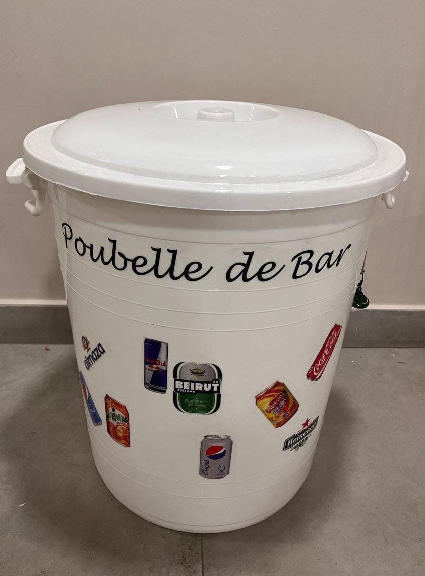 Poubelle de Bar 40 litres bin