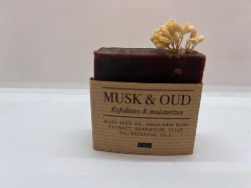 All Natural Musk & Oud Soap