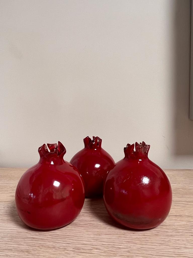 Glass Pomegranate Set