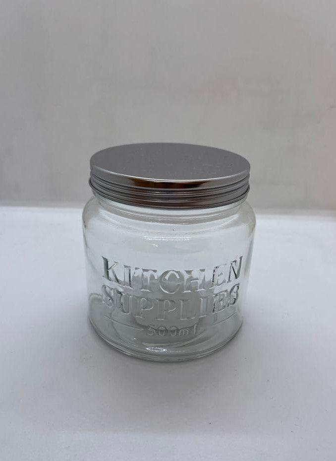 Storage Jar Glass 500ml