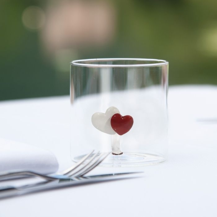 Hearts Glass 250 ml