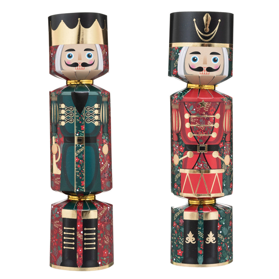 Nutcracker Crackers x6 Christmas