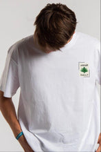 Load image into Gallery viewer, Lebanon One Size Round Neck White T-Shirt
